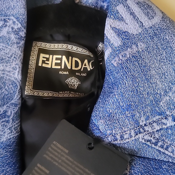 Fendace Fendi Denim Blazer - Picture 10 of 10